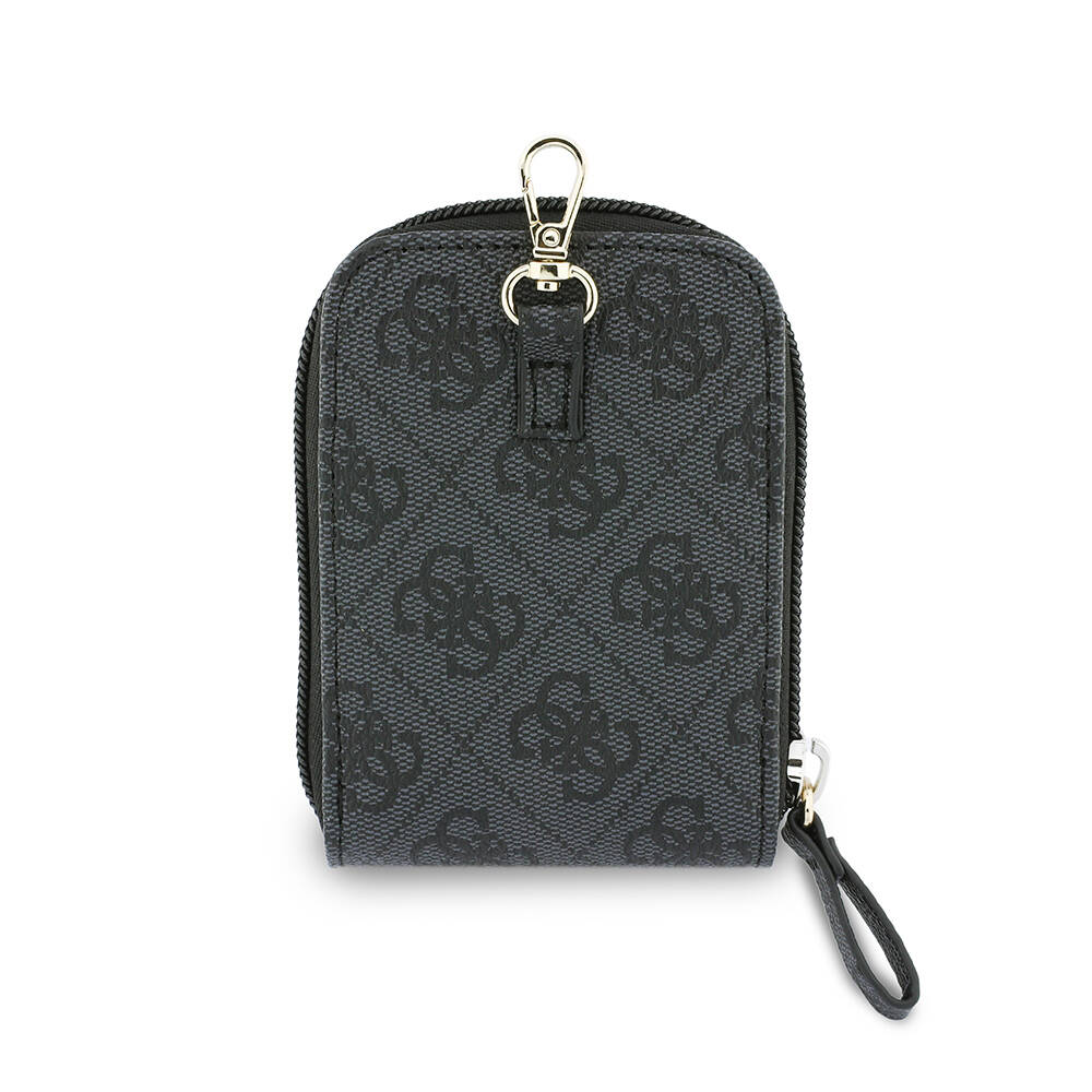 Guess Orjinal Lisanslı 4G Desenli Büyük Metal Logolu Omuz Askılı Purse El Çantası - 9