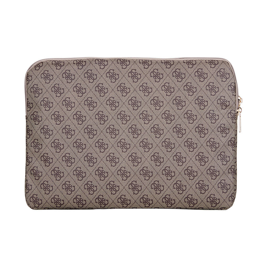 Guess Orjinal Lisanslı 4G Desenli Üçgen Logolu 14 inç Laptop Çantası - 2