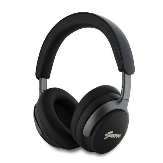 Guess Orjinal Lisanslı ANCENC Özellikli Metal Yazı Logolu Script Serisi Kulak Üstü Bluetooth Kulaklık v5.4 - 2