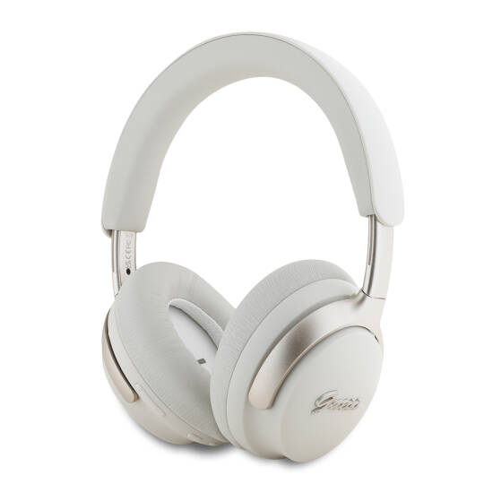 Guess Orjinal Lisanslı ANCENC Özellikli Metal Yazı Logolu Script Serisi Kulak Üstü Bluetooth Kulaklık v5.4