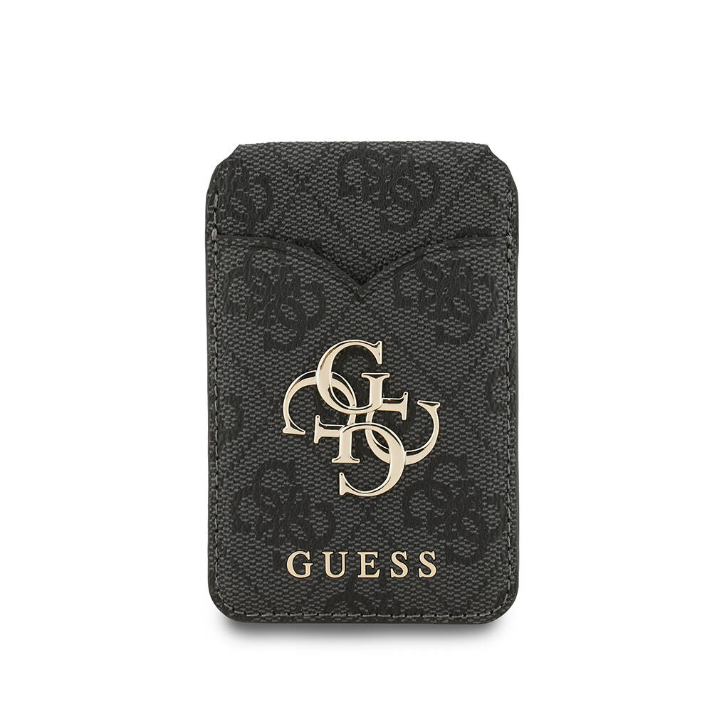 Guess Orjinal Lisanslı Aynalı Metal Büyük 4G Logolu Standlı Magnetik Kartlık - 11