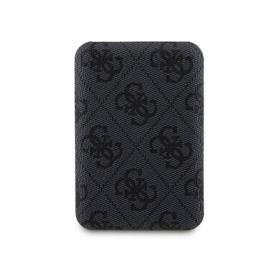 Guess Orjinal Lisanslı Dijital Led Göstergeli PU Deri 4G Desenli Metal Yazı Logolu Powerbank 5000mAh 15W - 6