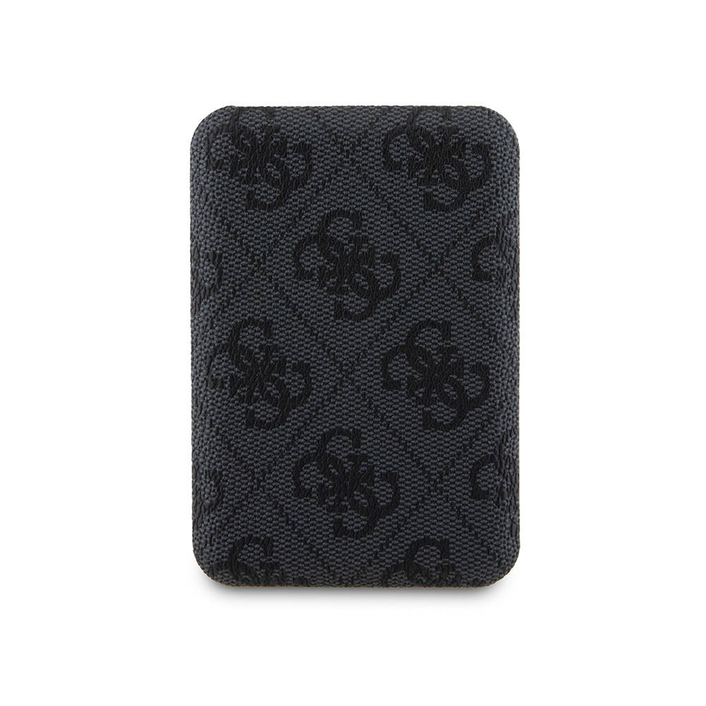 Guess Orjinal Lisanslı Dijital Led Göstergeli PU Deri 4G Desenli Metal Yazı Logolu Powerbank 5000mAh 15W - 6
