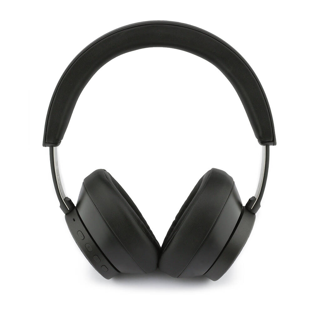 Guess Orjinal Lisanslı ENC PU 4G Desenli Üçgen Logolu Kulak Üstü Bluetooth Kulaklık - 6