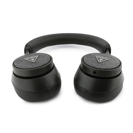 Guess Orjinal Lisanslı ENC PU 4G Desenli Üçgen Logolu Kulak Üstü Bluetooth Kulaklık - 7