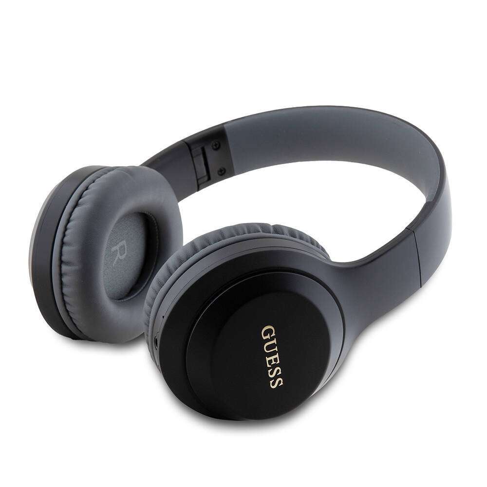 Guess Orjinal Lisanslı Katlanabilir Ayarlanabilir Metal Klasik Logolu Kulak Üstü Bluetooth Kulaklık - 6