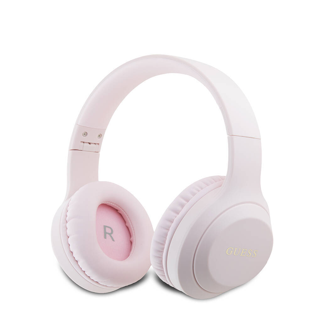 Guess Orjinal Lisanslı Katlanabilir Ayarlanabilir Metal Klasik Logolu Kulak Üstü Bluetooth Kulaklık - 1