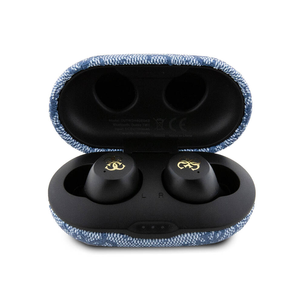 Guess Orjinal Lisanslı Klasik Metal Yazı Logolu TWS Kulak İçi Bluetooth Kulaklık - 18