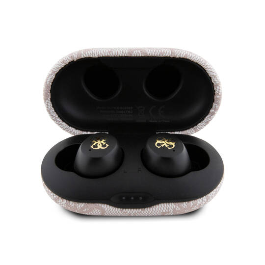 Guess Orjinal Lisanslı Klasik Metal Yazı Logolu TWS Kulak İçi Bluetooth Kulaklık - 19