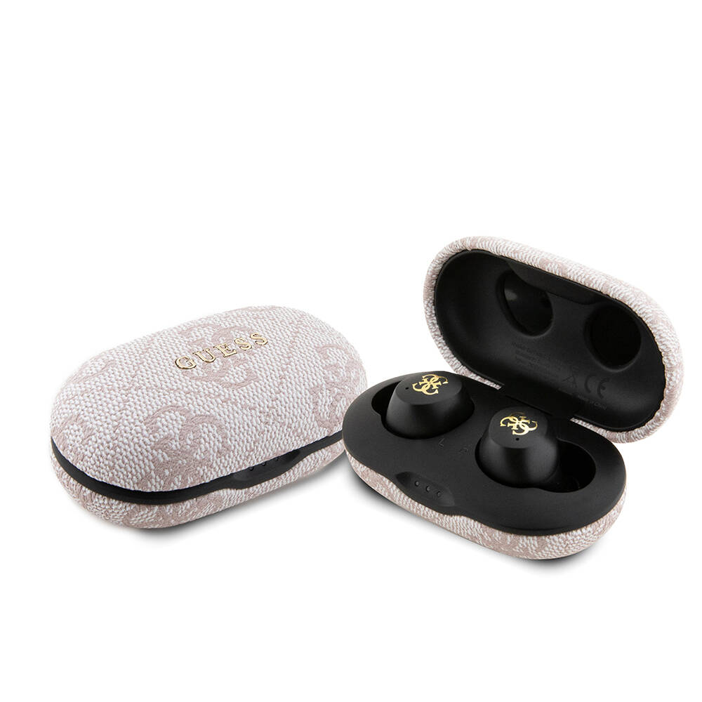 Guess Orjinal Lisanslı Klasik Metal Yazı Logolu TWS Kulak İçi Bluetooth Kulaklık - 1
