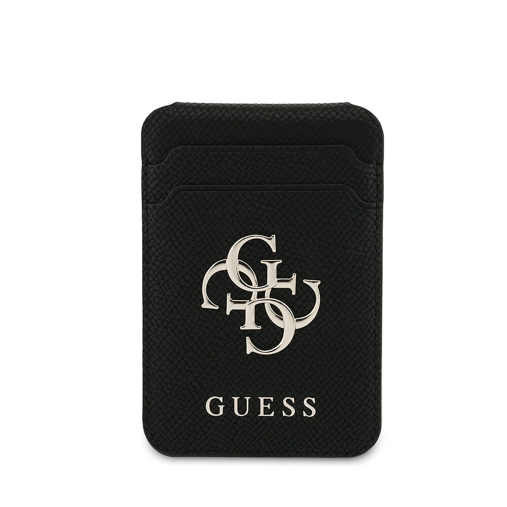 Guess Orjinal Lisanslı Metal Büyük 4G ve Yazı Logolu Standlı Magnetik Kartlık - 4