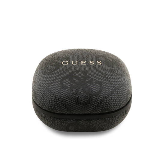 Guess Orjinal Lisanslı PU 4G Desenli Klasik Metal Yazı Logolu TWS Kulak İçi Bluetooth Kulaklık - 11