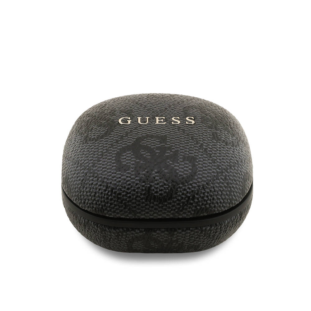 Guess Orjinal Lisanslı PU 4G Desenli Klasik Metal Yazı Logolu TWS Kulak İçi Bluetooth Kulaklık - 11