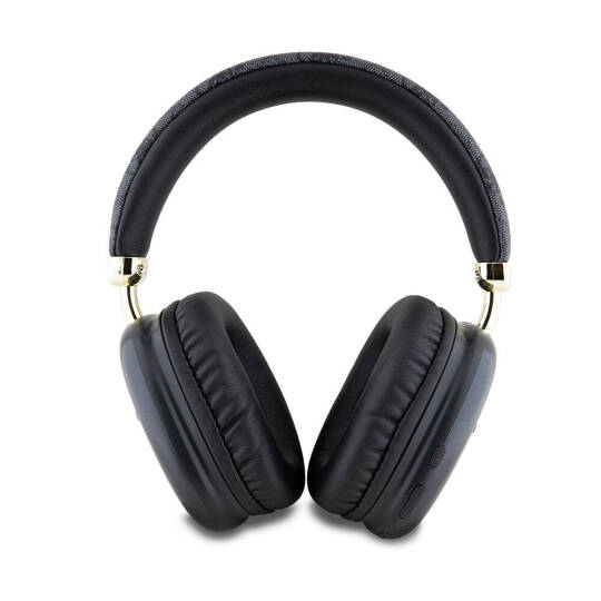 Guess Orjinal Lisanslı PU 4G Desenli Üçgen Logolu Kulak Üstü Bluetooth Kulaklık - 6