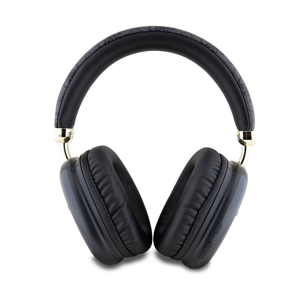 Guess Orjinal Lisanslı PU 4G Desenli Üçgen Logolu Kulak Üstü Bluetooth Kulaklık - 6
