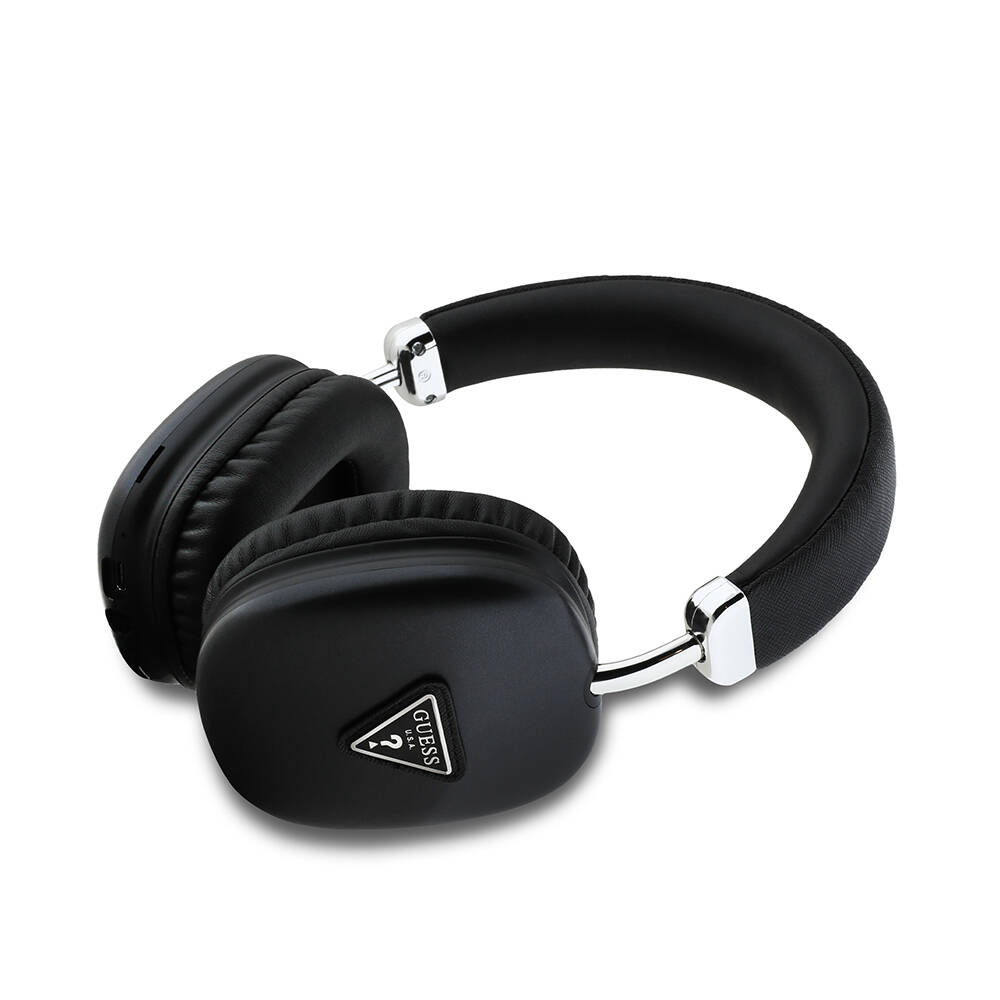 Guess Orjinal Lisanslı PU Üçgen Logolu Kulak Üstü Bluetooth Kulaklık - 8