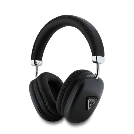 Guess Orjinal Lisanslı PU Üçgen Logolu Kulak Üstü Bluetooth Kulaklık - 3