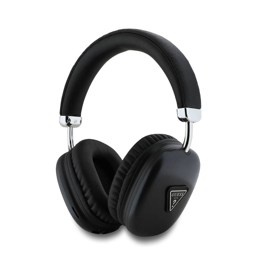 Guess Orjinal Lisanslı PU Üçgen Logolu Kulak Üstü Bluetooth Kulaklık - 3
