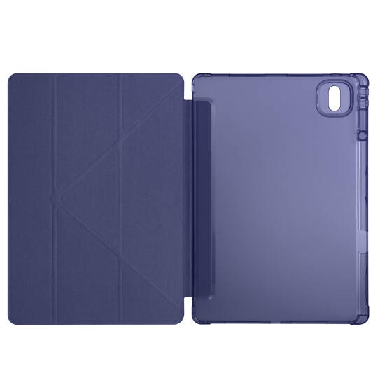 Honor MagicPad 2 Kılıf Zore Tri Folding Kalem Bölmeli Standlı Kılıf - 9