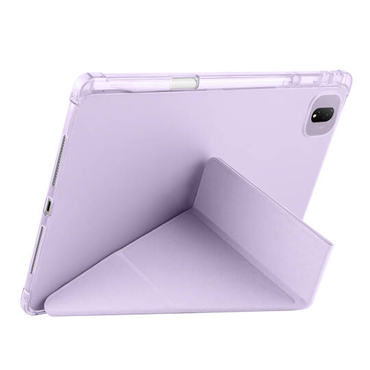 Honor MagicPad 2 Kılıf Zore Tri Folding Kalem Bölmeli Standlı Kılıf - 11