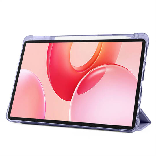 Honor Pad 10 12.1 Kılıf Zore Tri Folding Kalem Bölmeli Standlı Kılıf - 16