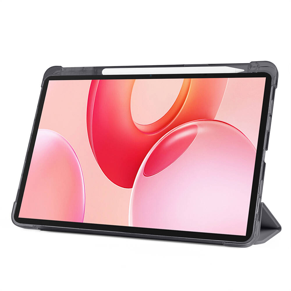 Honor Pad 10 12.1 Kılıf Zore Tri Folding Kalem Bölmeli Standlı Kılıf - 22