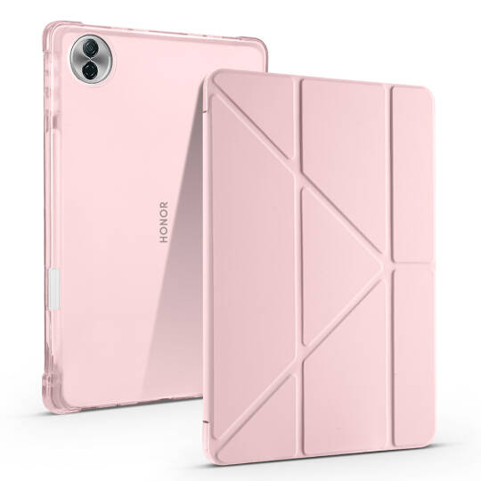 Honor Pad 10 12.1 Kılıf Zore Tri Folding Kalem Bölmeli Standlı Kılıf - 2