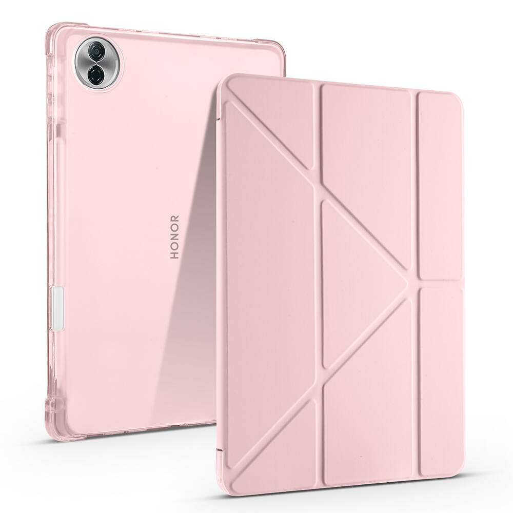 Honor Pad 10 12.1 Kılıf Zore Tri Folding Kalem Bölmeli Standlı Kılıf - 2