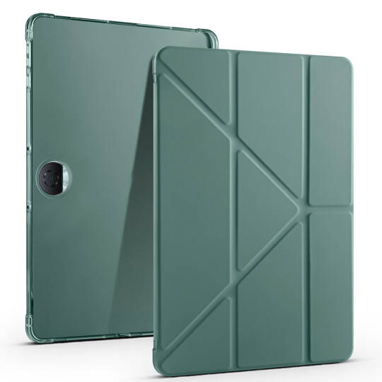 Honor Pad 9 Kılıf Zore Tri Folding Kalem Bölmeli Standlı Kılıf - 9