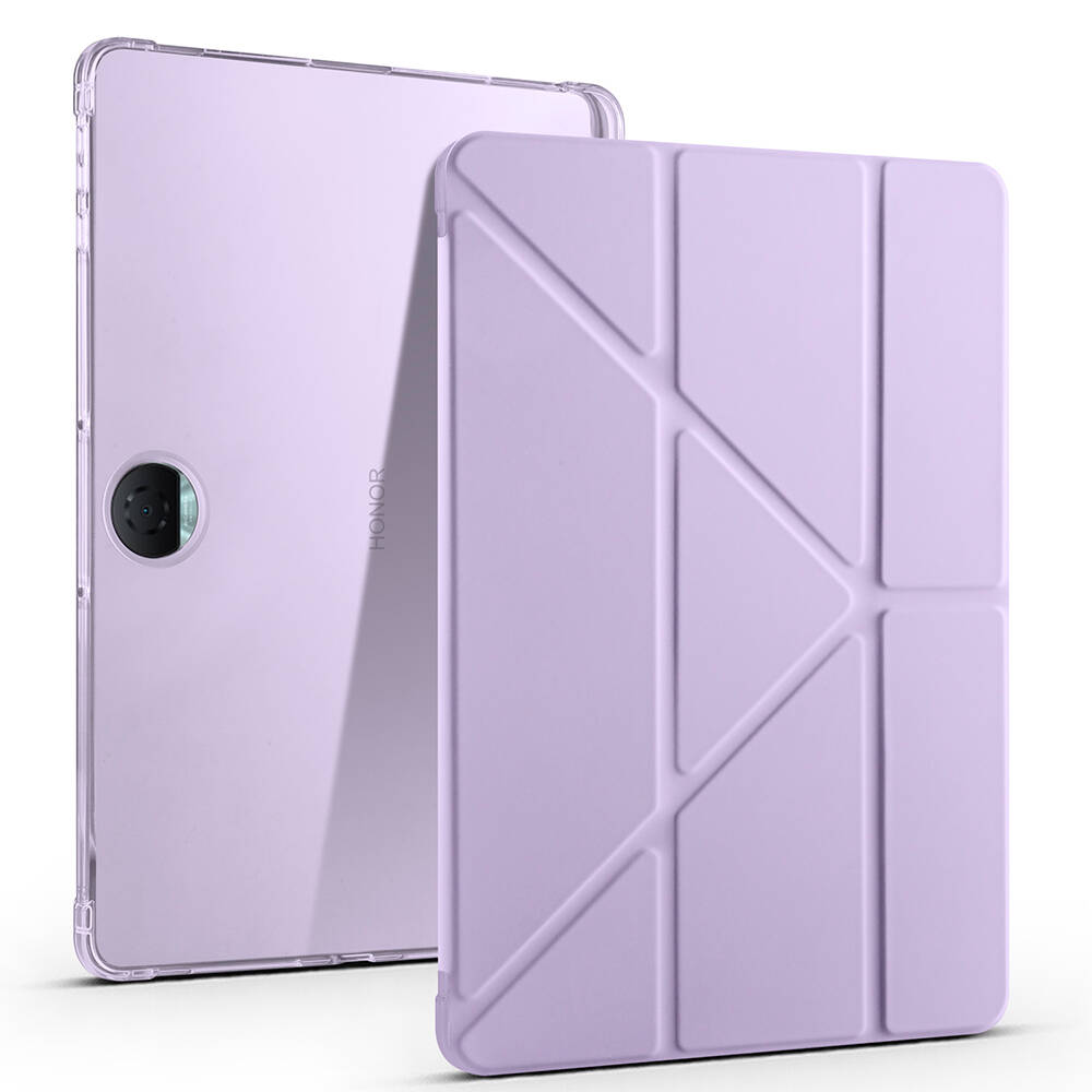 Honor Pad 9 Kılıf Zore Tri Folding Kalem Bölmeli Standlı Kılıf - 10