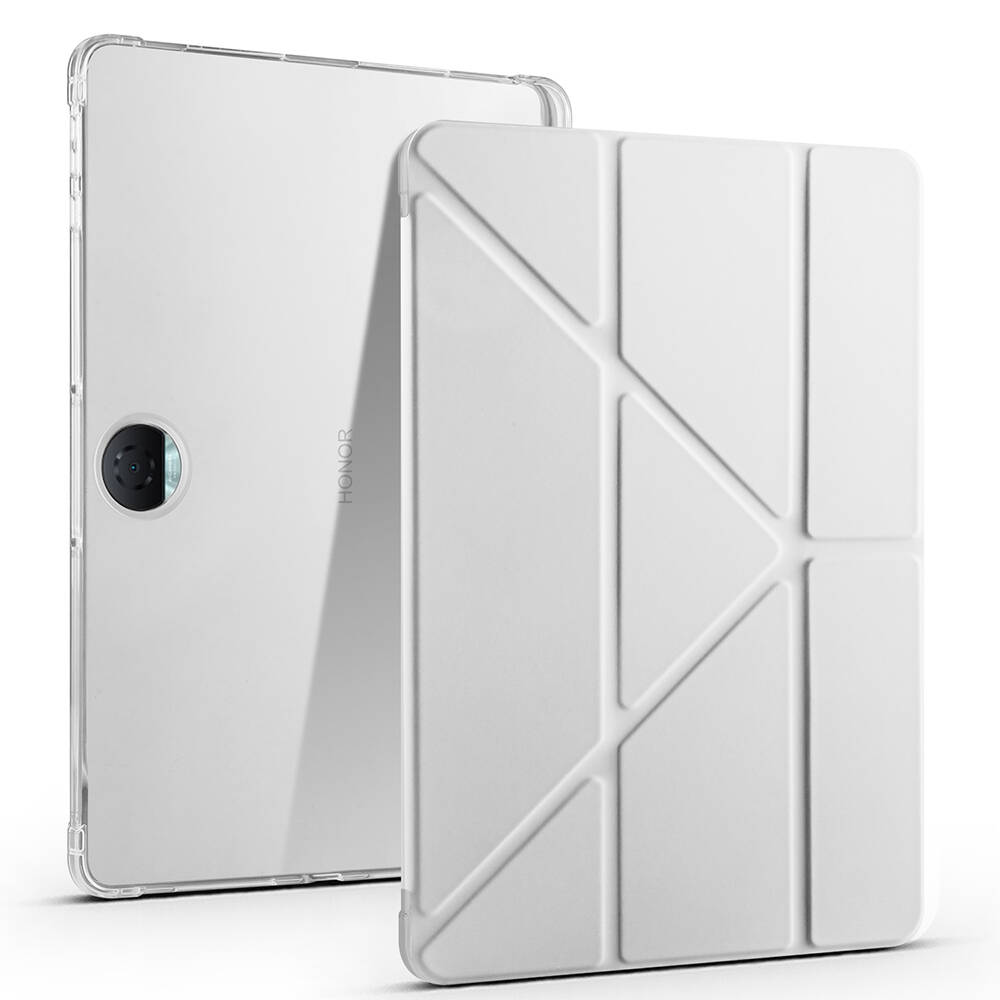 Honor Pad 9 Kılıf Zore Tri Folding Kalem Bölmeli Standlı Kılıf - 11