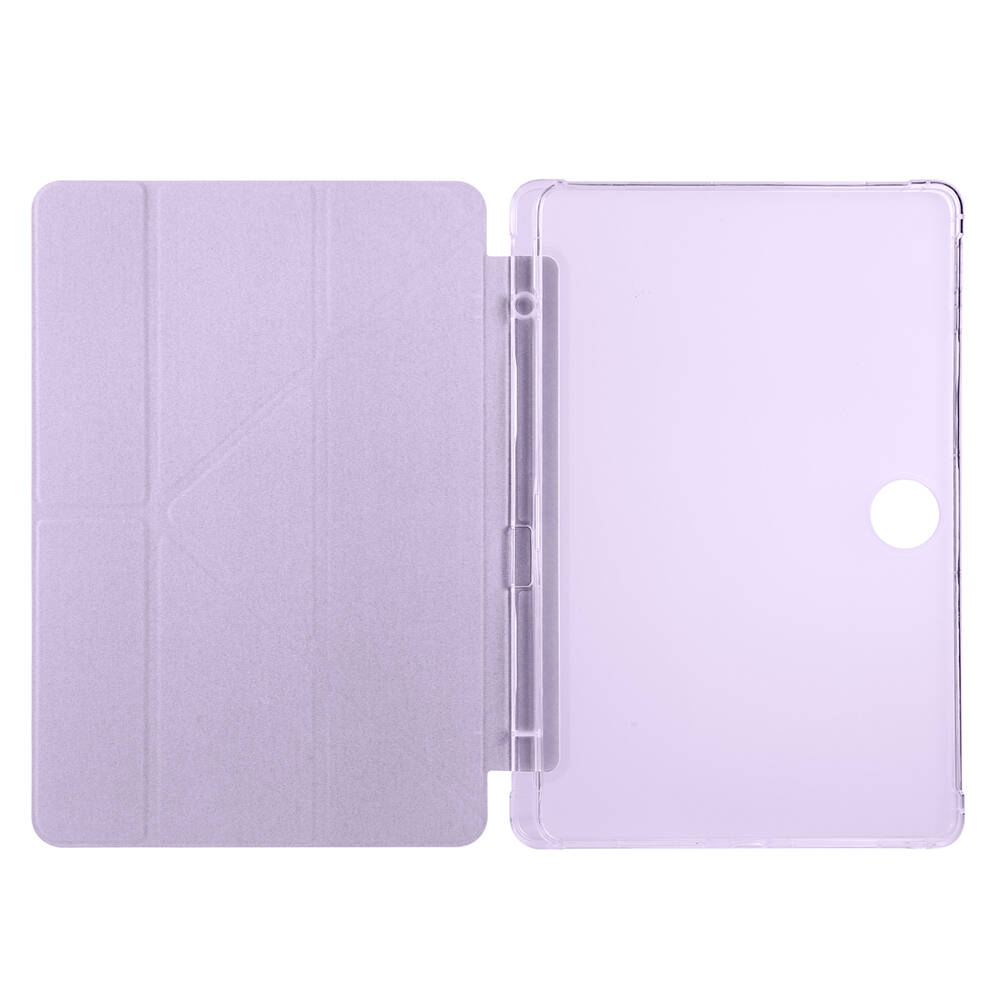 Honor Pad 9 Kılıf Zore Tri Folding Kalem Bölmeli Standlı Kılıf - 27
