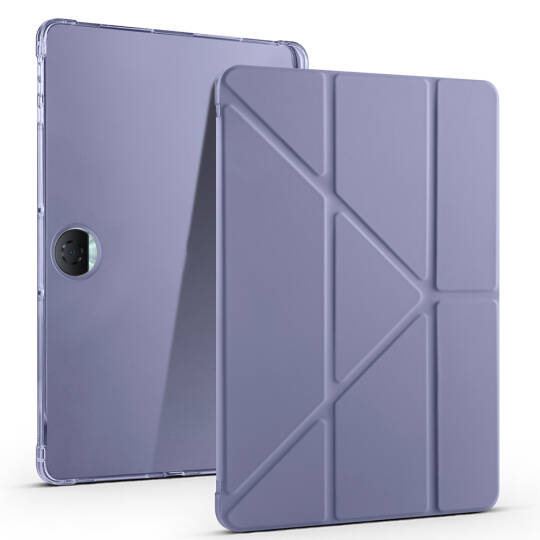 Honor Pad 9 Kılıf Zore Tri Folding Kalem Bölmeli Standlı Kılıf - 5