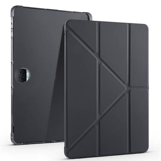 Honor Pad 9 Kılıf Zore Tri Folding Kalem Bölmeli Standlı Kılıf - 4