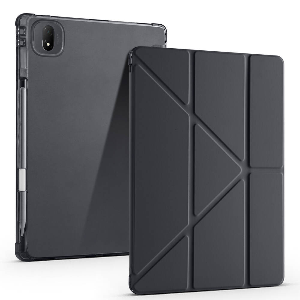 Honor Pad GT Pro Kılıf Zore Tri Folding Kalem Bölmeli Standlı Kılıf - 5