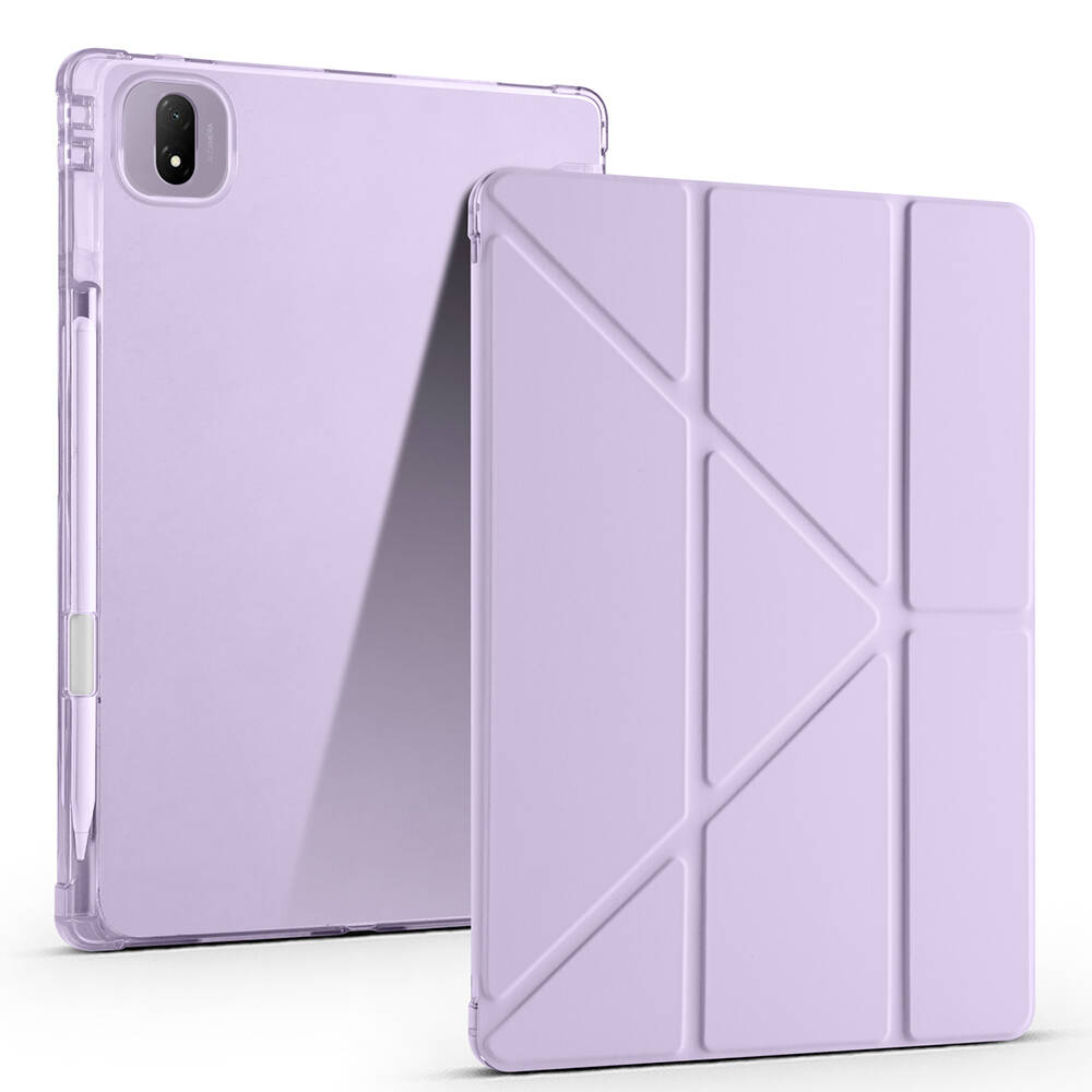 Honor Pad GT Pro Kılıf Zore Tri Folding Kalem Bölmeli Standlı Kılıf - 2