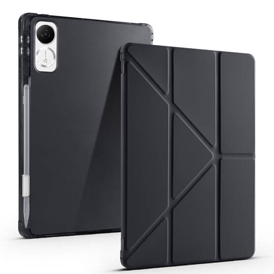 Honor Pad V9 Kılıf Zore Tri Folding Kalem Bölmeli Standlı Kılıf - 6