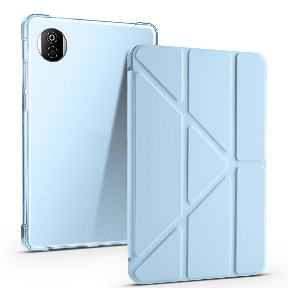 Honor Pad X7 8.7 Kılıf Zore Tri Folding Kalem Bölmeli Standlı Kılıf - 24
