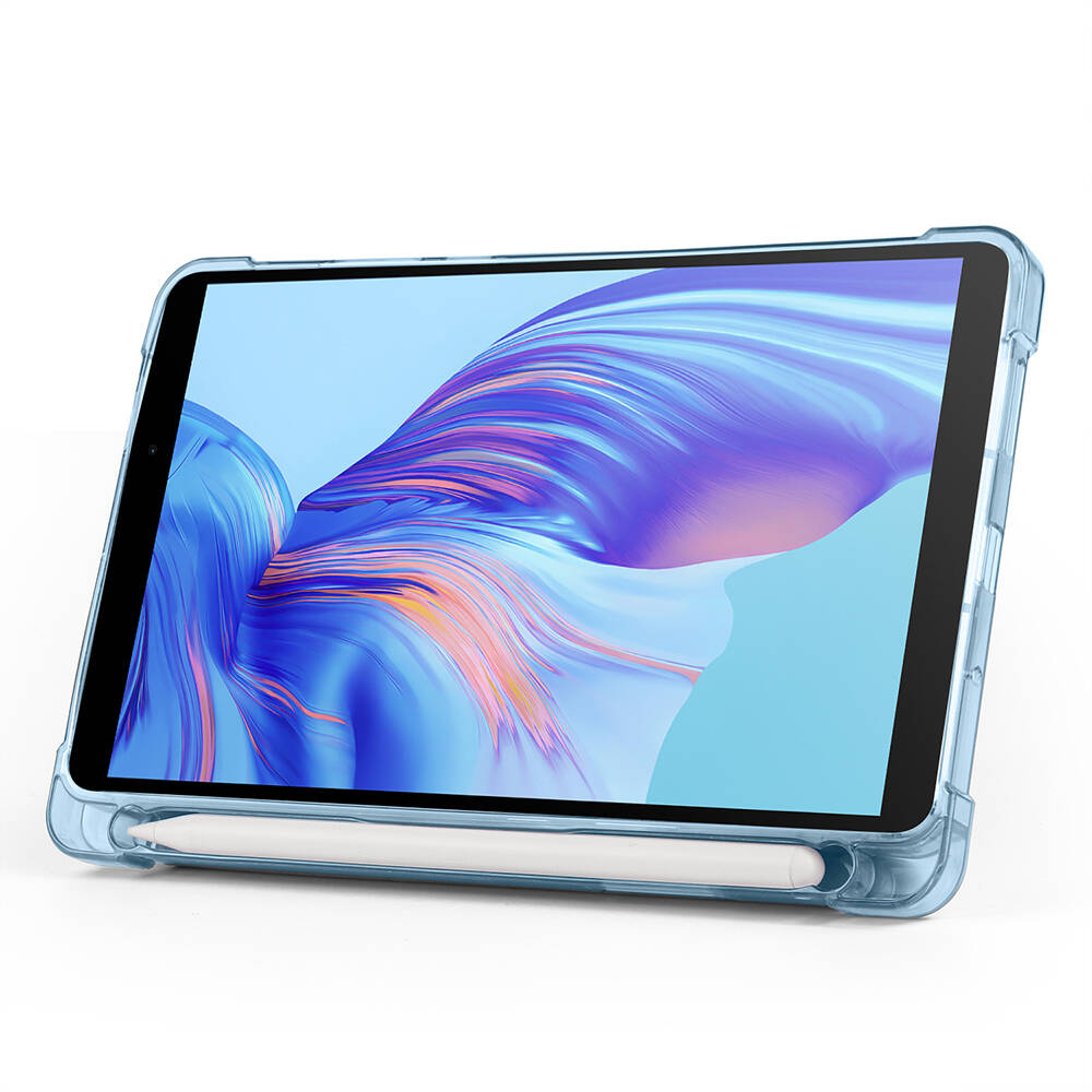 Honor Pad X7 8.7 Kılıf Zore Tri Folding Kalem Bölmeli Standlı Kılıf - 8