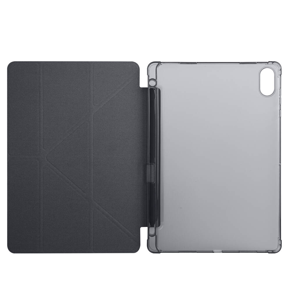 Honor Pad X8A Kılıf Zore Tri Folding Kalem Bölmeli Standlı Kılıf - 25