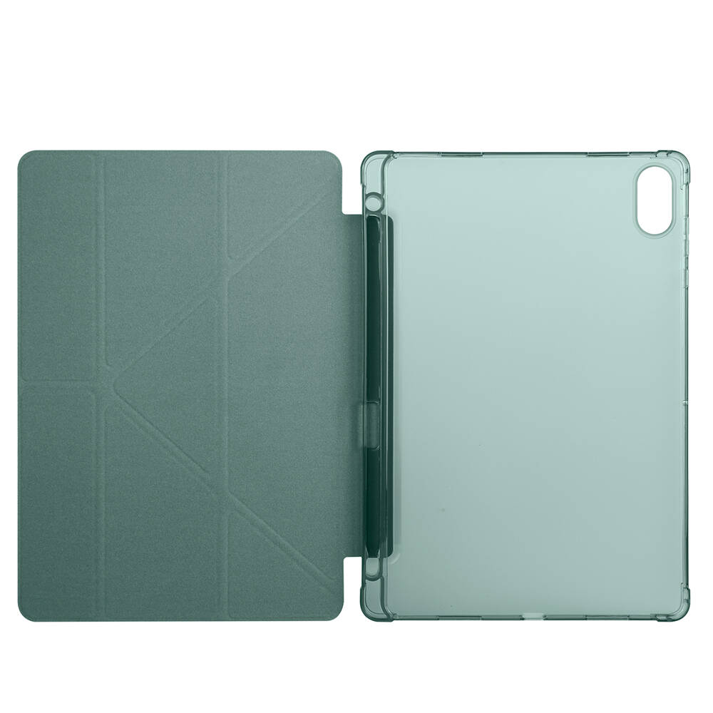 Honor Pad X8A Kılıf Zore Tri Folding Kalem Bölmeli Standlı Kılıf - 26