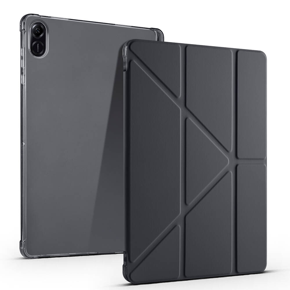 Honor Pad X8A Kılıf Zore Tri Folding Kalem Bölmeli Standlı Kılıf - 6