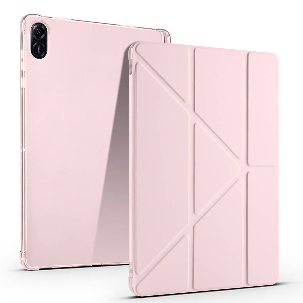 Honor Pad X8A Kılıf Zore Tri Folding Kalem Bölmeli Standlı Kılıf - 5