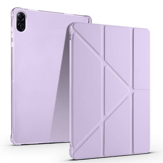 Honor Pad X8A Kılıf Zore Tri Folding Kalem Bölmeli Standlı Kılıf - 2