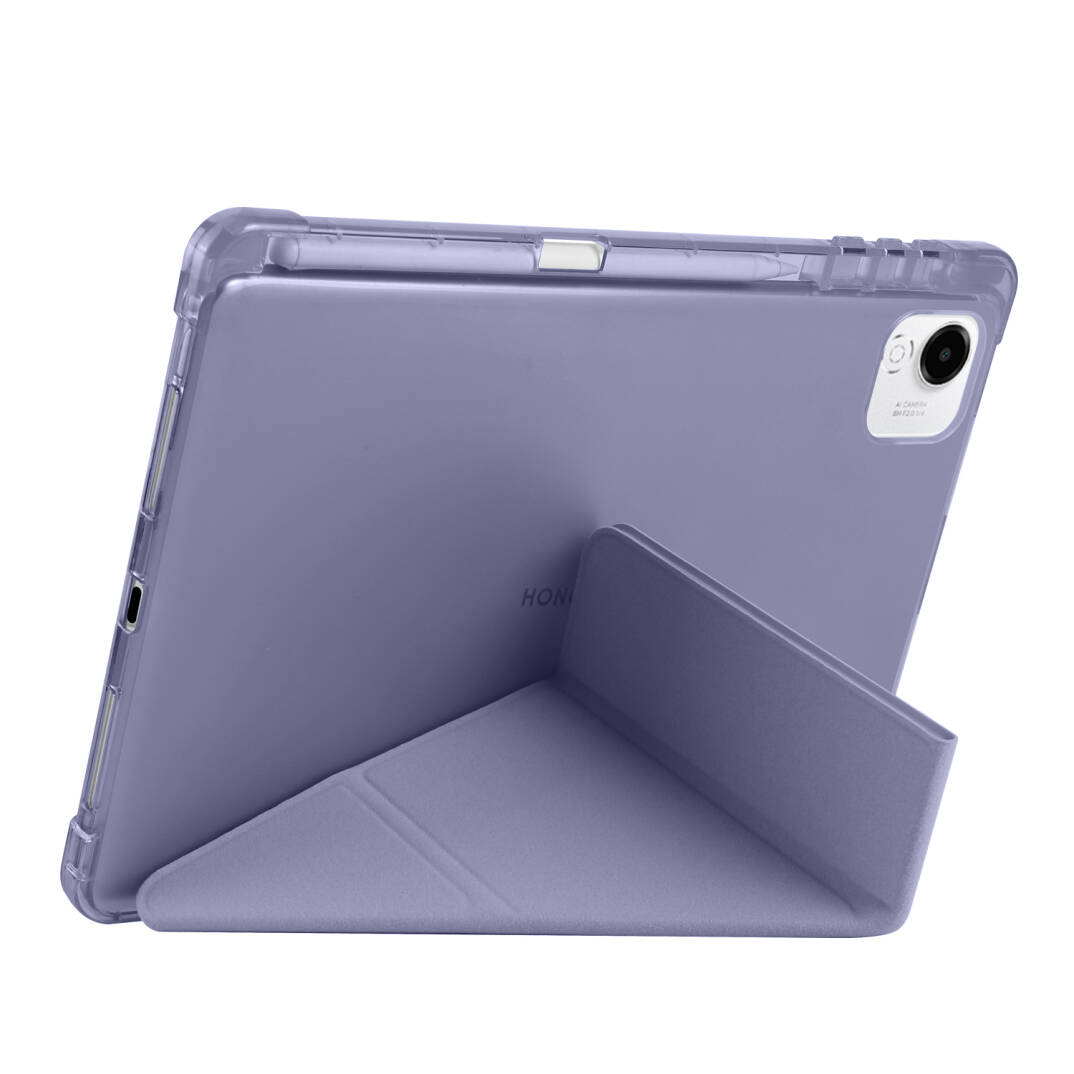 Honor Pad X9 Pro Kılıf Zore Tri Folding Kalem Bölmeli Standlı Kılıf - 9