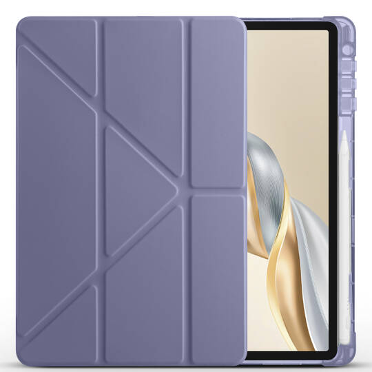 Honor Pad X9 Pro Kılıf Zore Tri Folding Kalem Bölmeli Standlı Kılıf - 11