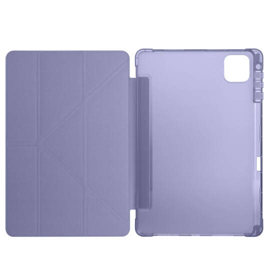 Honor Pad X9 Pro Kılıf Zore Tri Folding Kalem Bölmeli Standlı Kılıf - 12