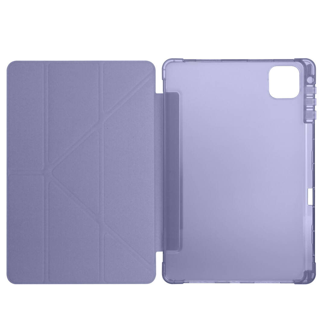 Honor Pad X9 Pro Kılıf Zore Tri Folding Kalem Bölmeli Standlı Kılıf - 12