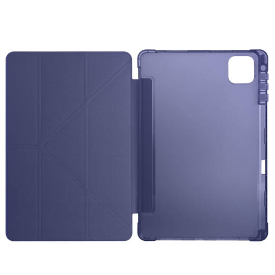 Honor Pad X9 Pro Kılıf Zore Tri Folding Kalem Bölmeli Standlı Kılıf - 18