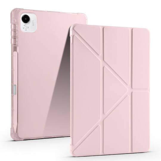 Honor Pad X9 Pro Kılıf Zore Tri Folding Kalem Bölmeli Standlı Kılıf - 2